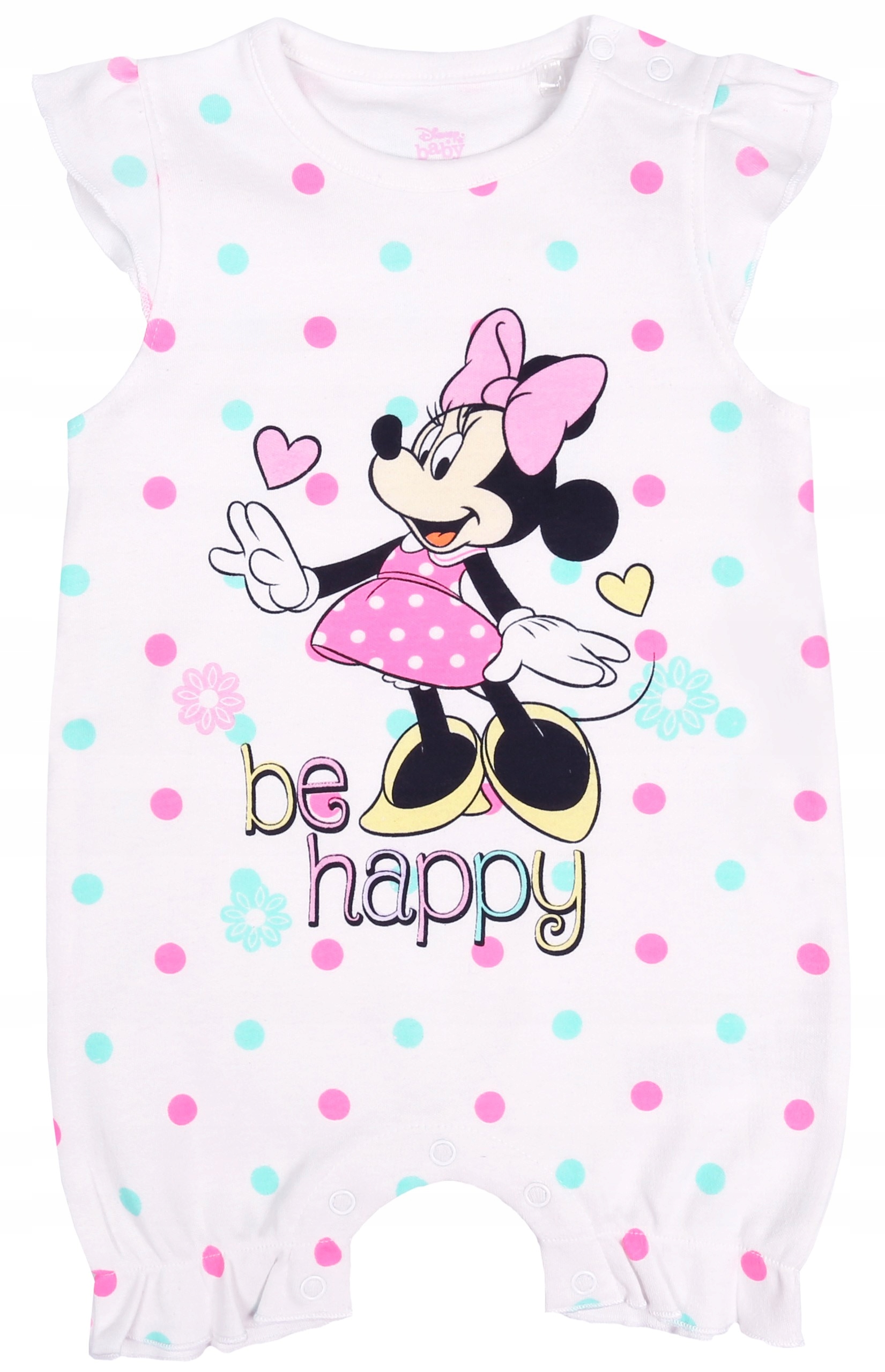 

Biały rampers z wzorem Myszki Minnie 86 cm