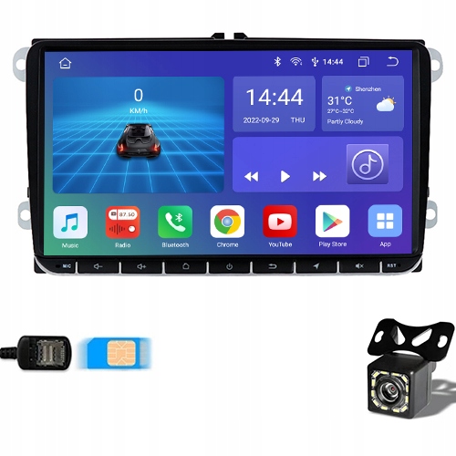 RADIO GPS ANDROID VW Amarok 2010 - 2020 SIM 4/32GB