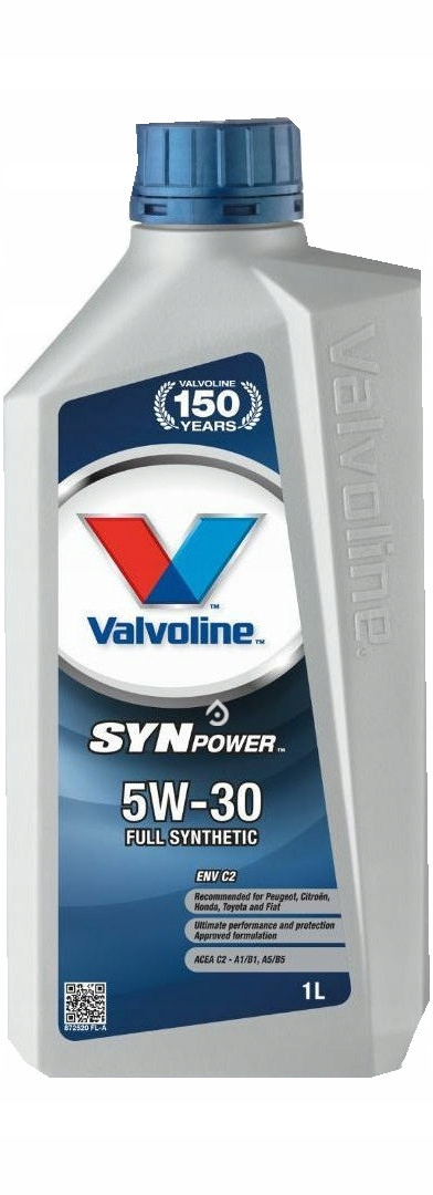 

Valvoline 5W30 1L. Synpower Env C2 Silnikowy Olej