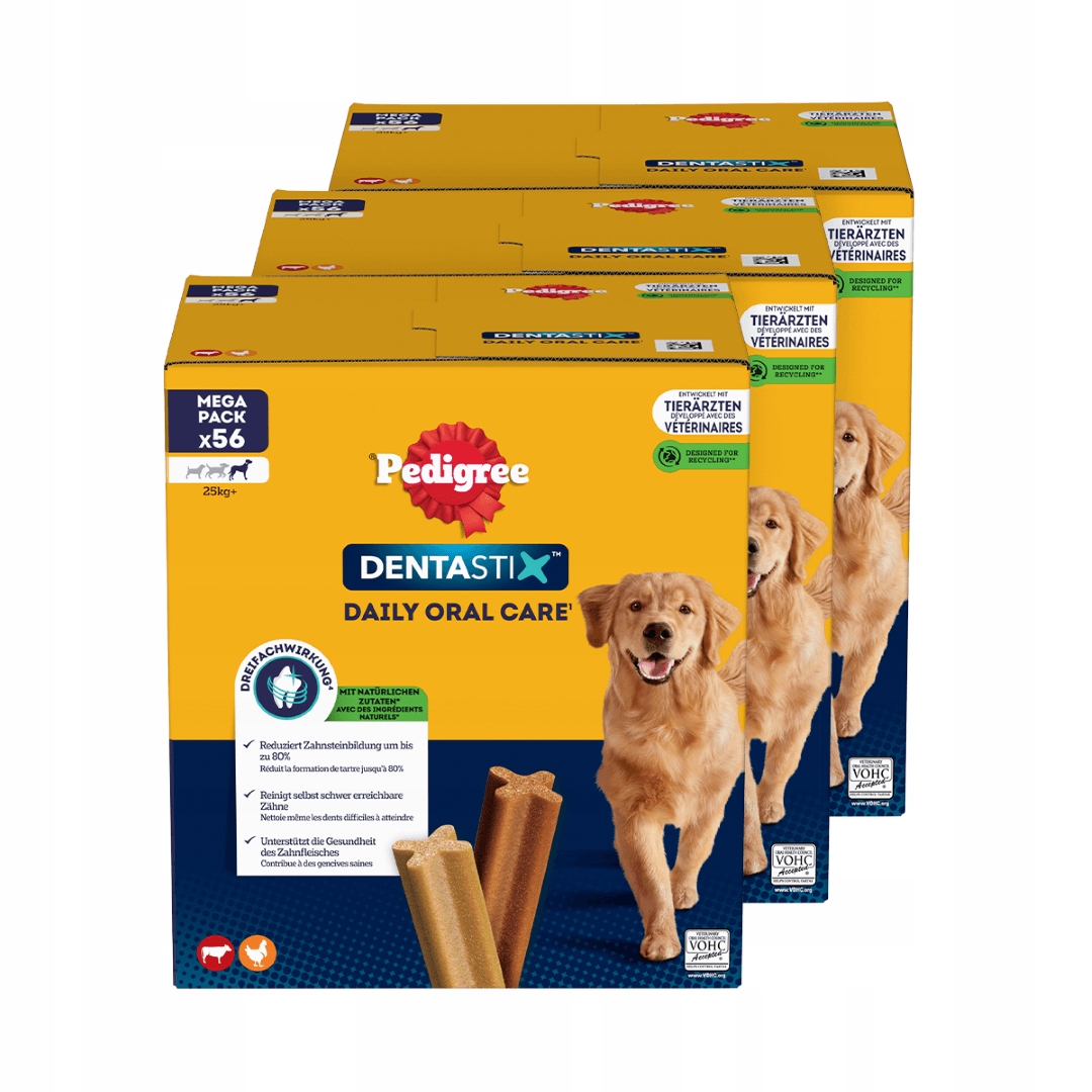 Pedigree DentaStix przysmaki dentystyczne duże rasy 56 szt.
