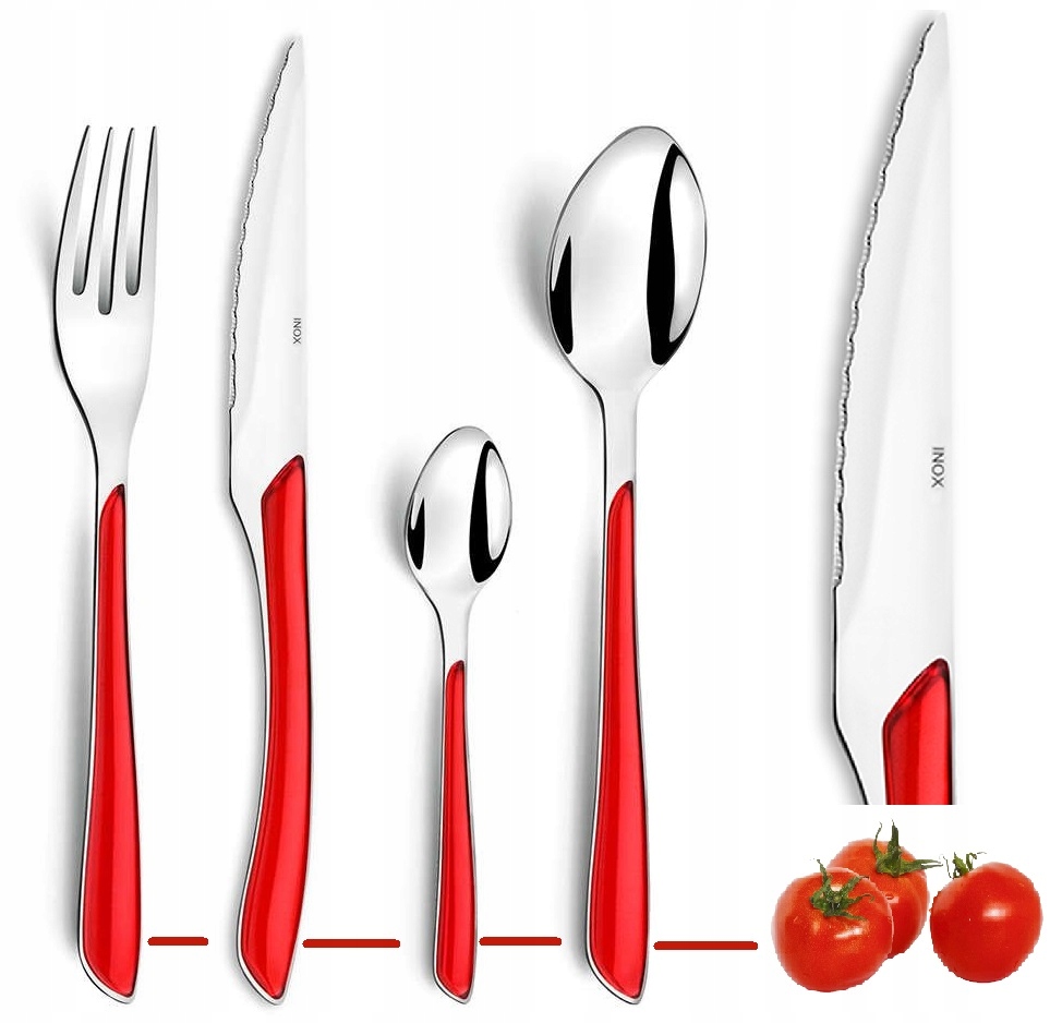 

Amefa 24 Modern Sztućce Kpl Zestaw 2214 Eclat Red