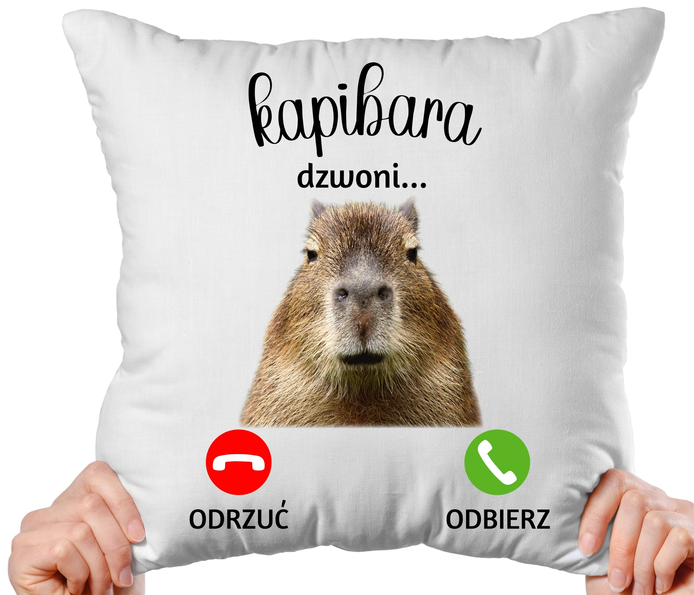 

Poduszka Kapibara dzwoni zwierzę