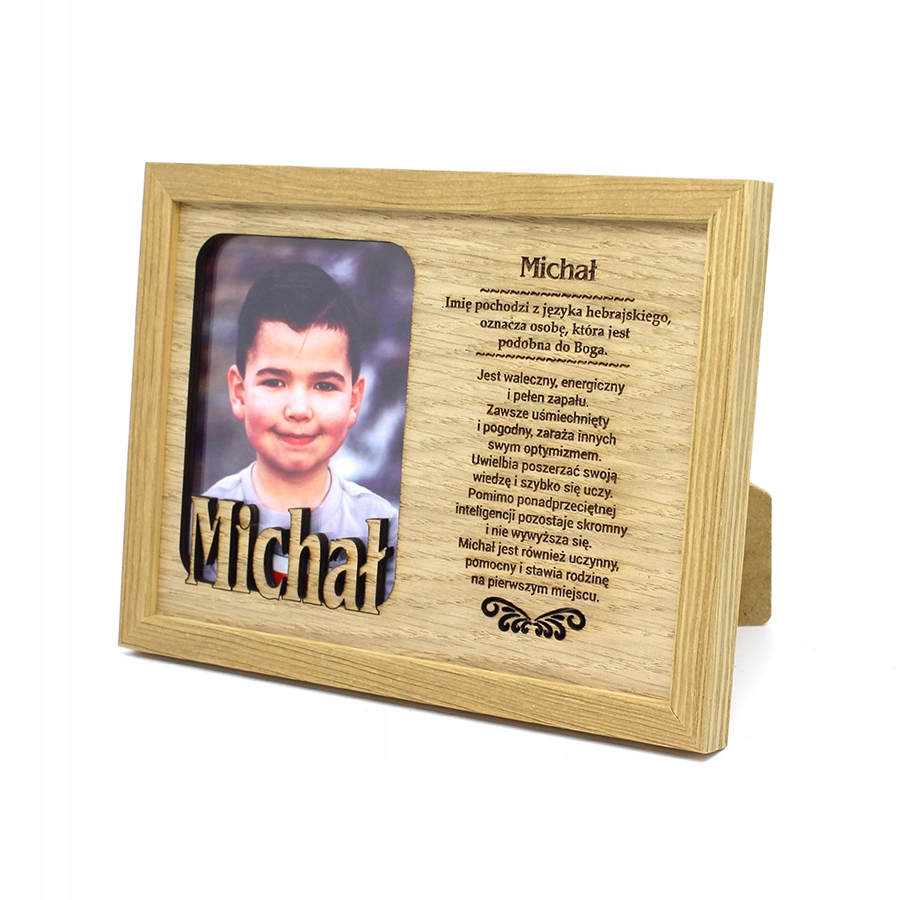 

Ramka na zdjęcie 9x13 "Michał" Power Gif
