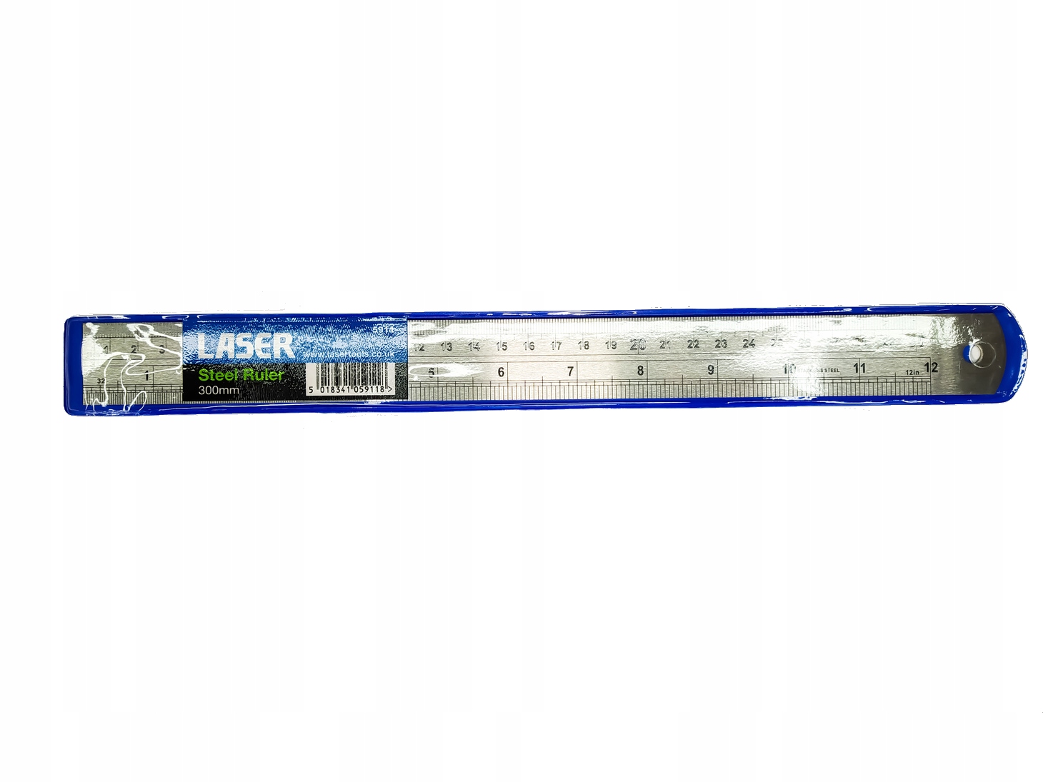 

Linijka Stalowa 300mm z tabelą konwersji Etui