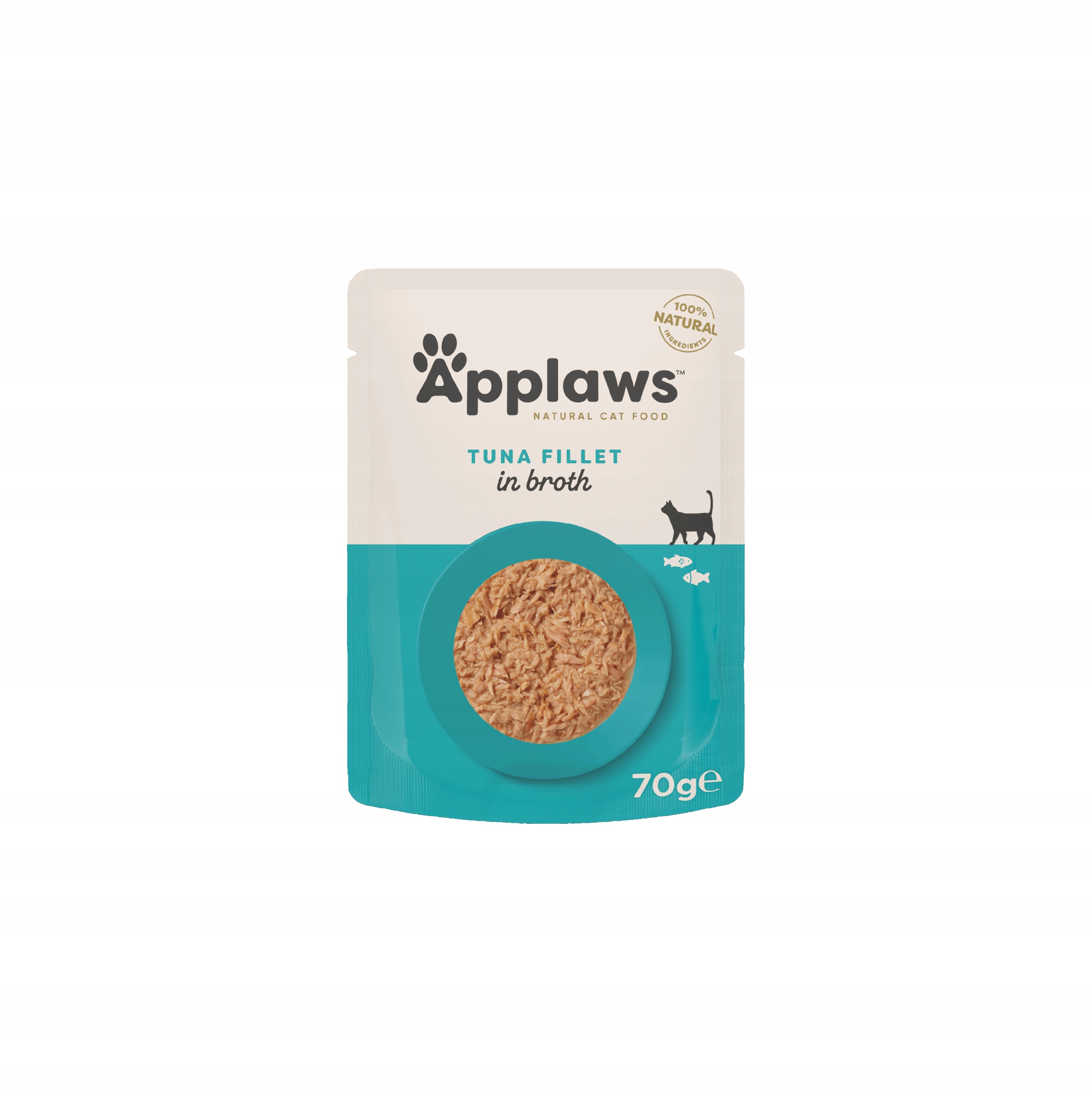 Applaws Premium mokré krmivo pro kočky Adult Filé Tuňák ve vývaru 12x70 g