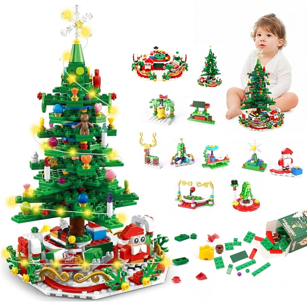 Adventní Kalendář Pro Děti, Hračka Na Stavění Vánočního Stromku, Dárek