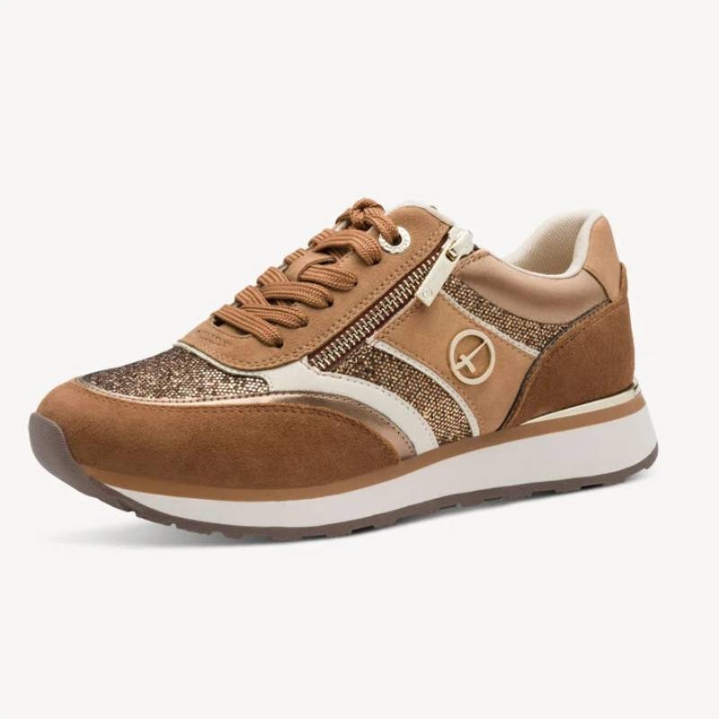 Tamaris 1-23726-43-3A2 hnědé polobotky vel. 39 sportovní Kochland