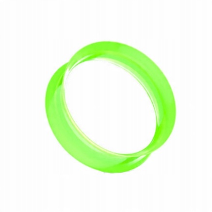 

Tunel silikonowy zielony siodłowy earskin 14 mm