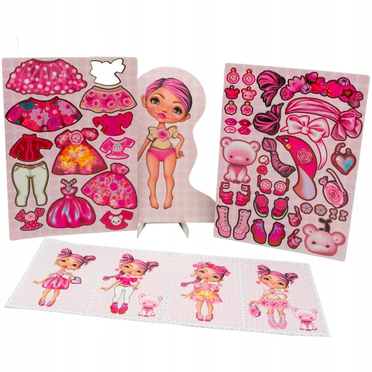 Canenco Lalki magnetyczne I am Pink