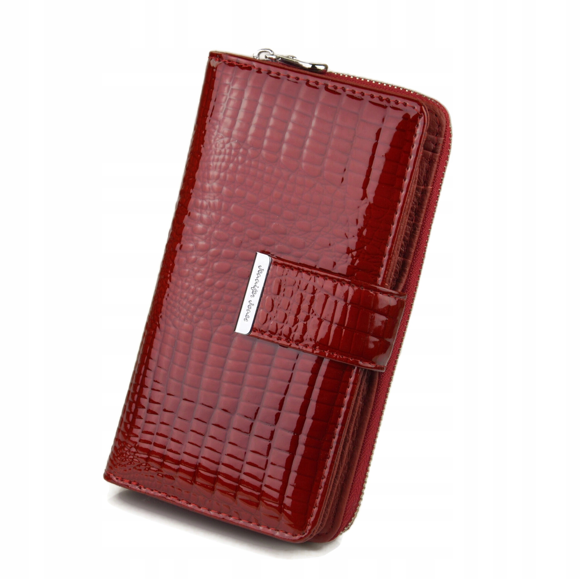 

Duży Portfel Damski Skórzany Czerwony Rfid Secure