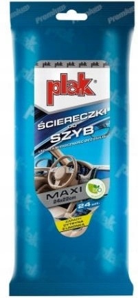 Plak ŚCIERECZKI DO SZYB Cytryna z limonką MAXI 24x