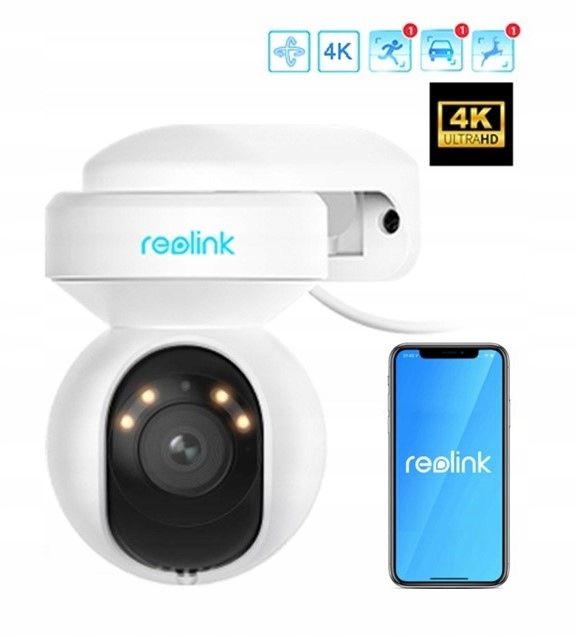 Kamera Reolink E560P 8MP 4K Poe Led Ir audio Detekce