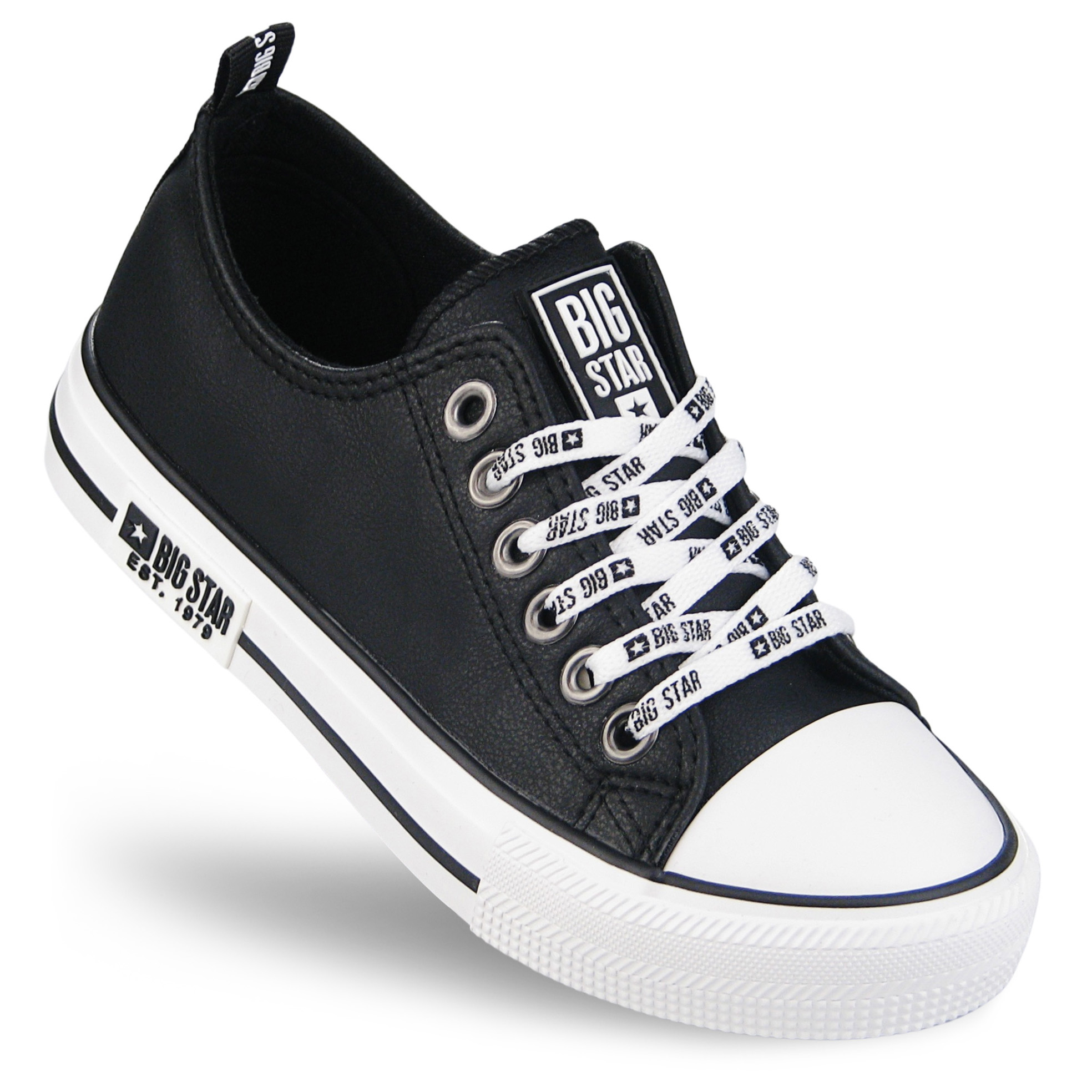 

Trampki Dziecięce buty Big Star czarne KK374039 35