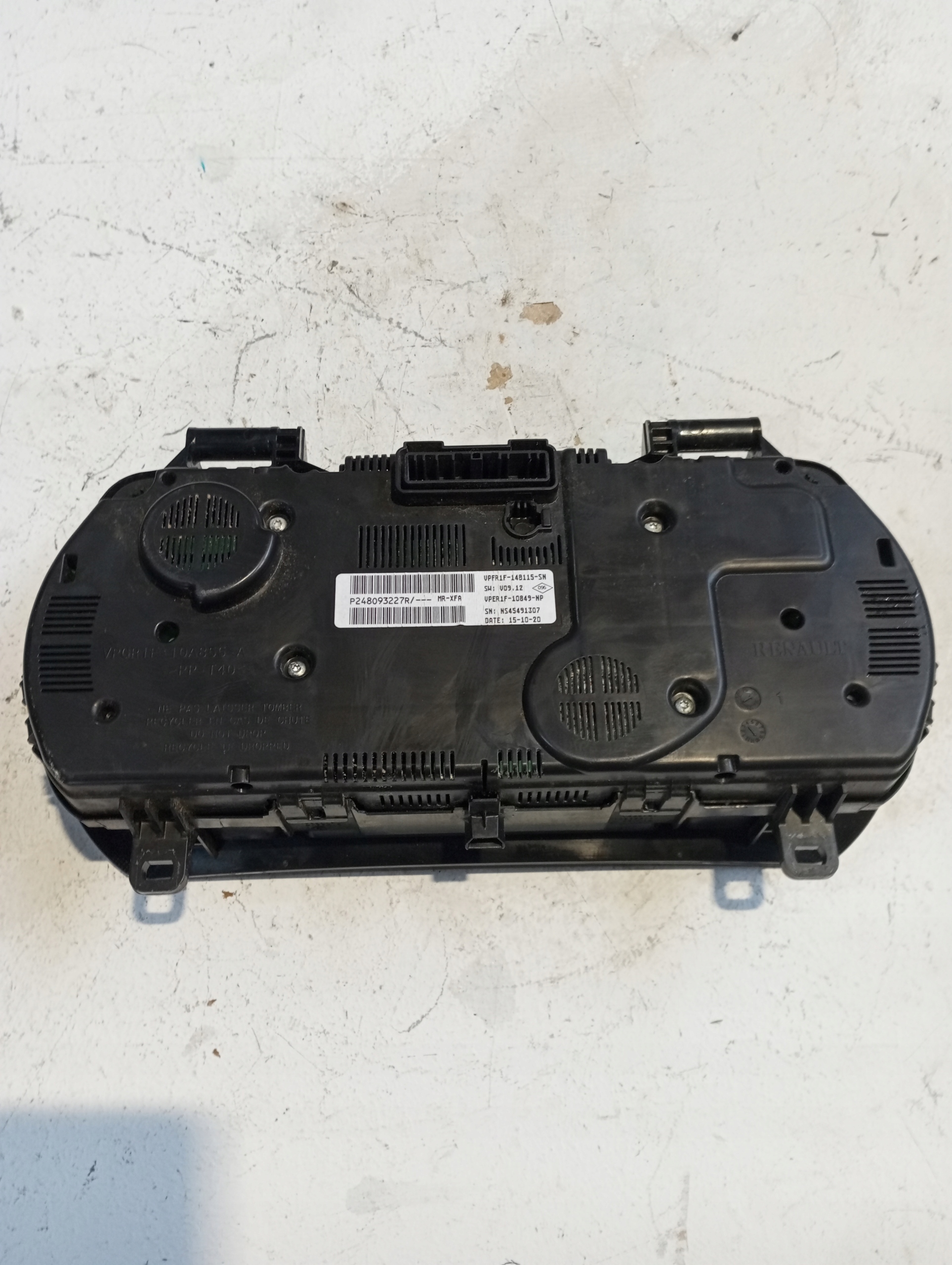 dials clock dials RENAULT SCENIC IV 248093227R