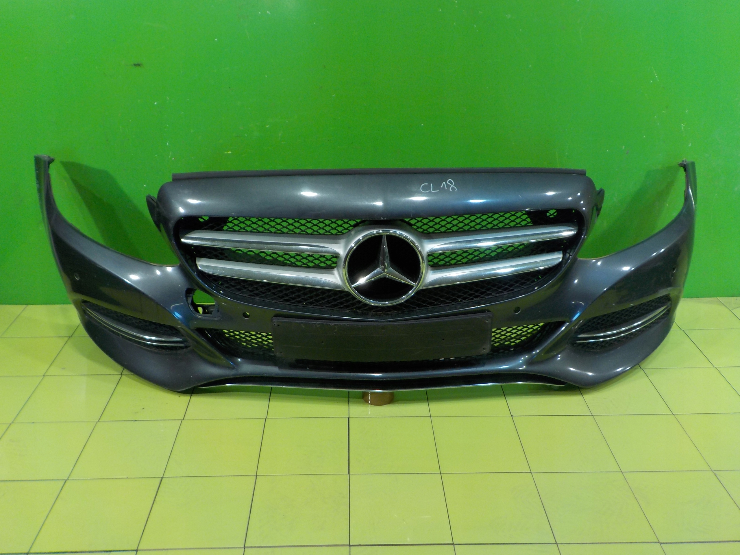 MERCEDES C W205 2.1 CDI 15r SEDAN 4D zderzak przod