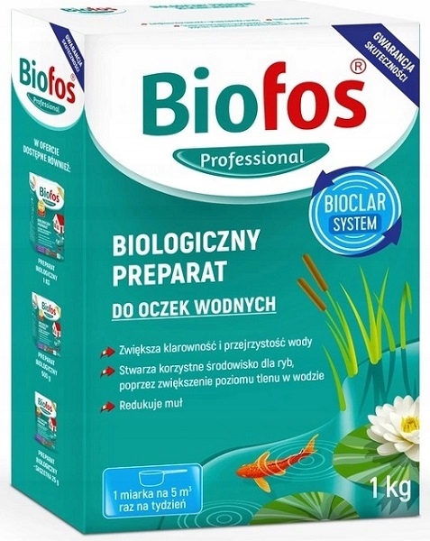 

Biofos Bio Bakterie do Oczek Wodnych BioClar 1kg