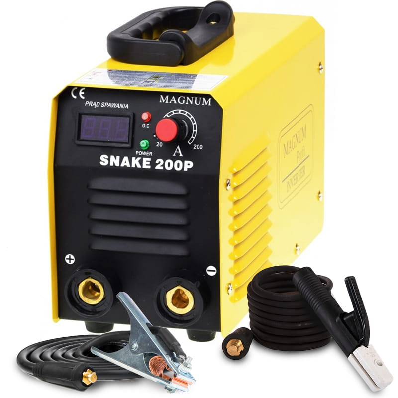 Elektrodová Invertorová Svářečka Magnum Snake 200 Ps Mma Tig 230V 200A Igbt