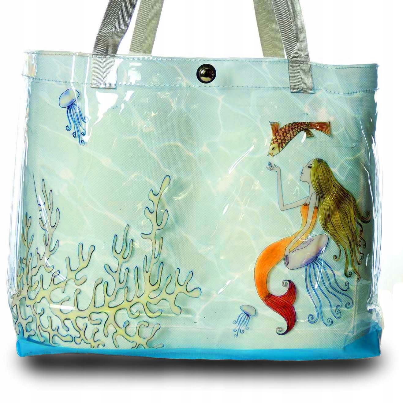 

Torba Przezroczysta Syrenka Mermaid foliowa Hit