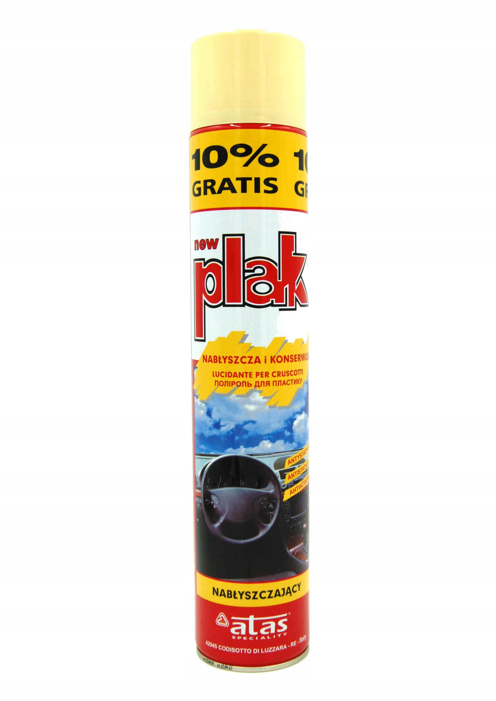 

Spray Do Kokpitu Waniliowy Plak 750ML Aerosol