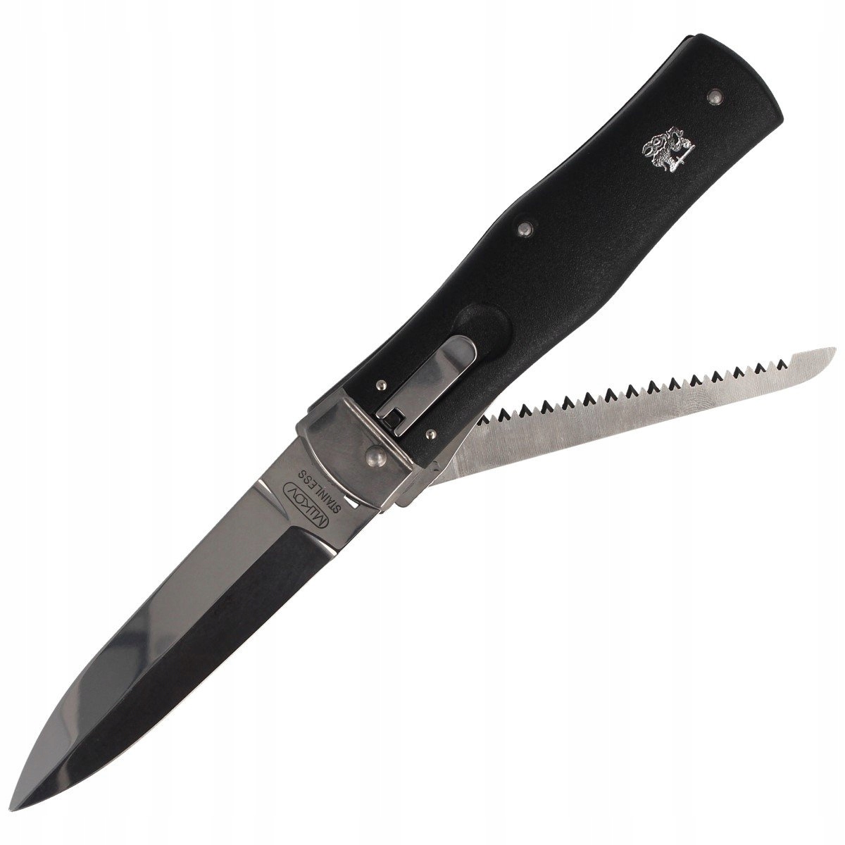Nůž Mikov Predator Abs s pilou (241-NH-2/KP Black)