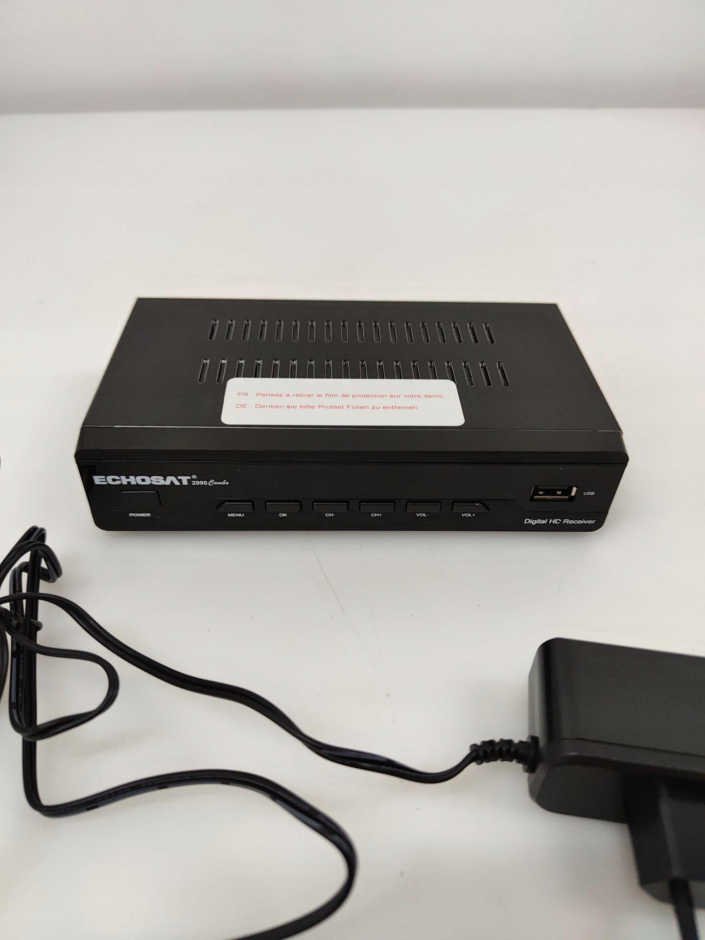 DEKODER DVB-C, DVB-T, DVB-T2 ECHOSAT 2990 COMBO Model 2990 COMBO