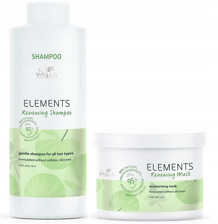 

Wella Elements Renewing Szampon 1000 Maska 500
