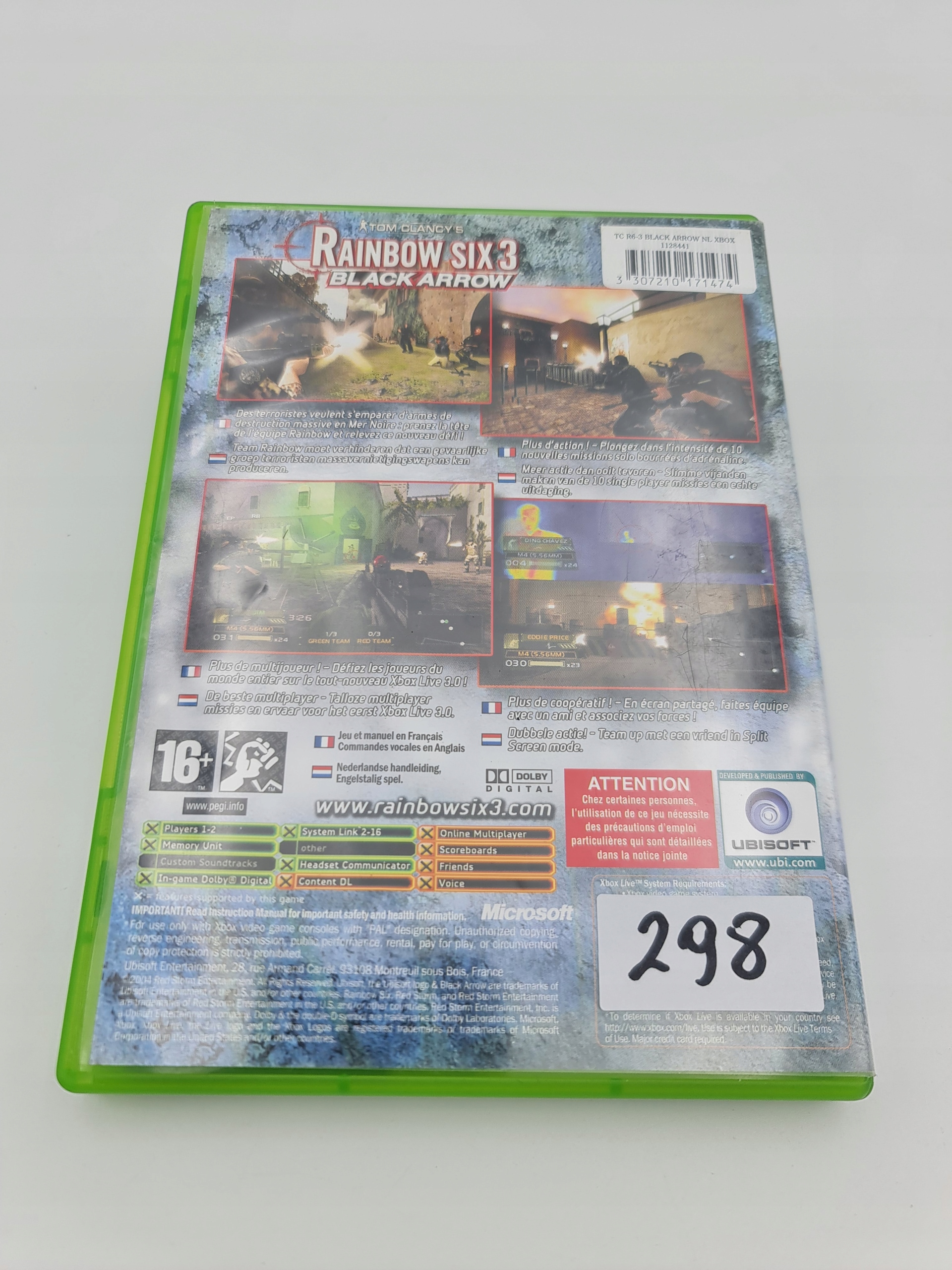 XBOX TOM CLANCY'S RAINBOW SIX 3 BLACK ARROW Tematyka gry akcji