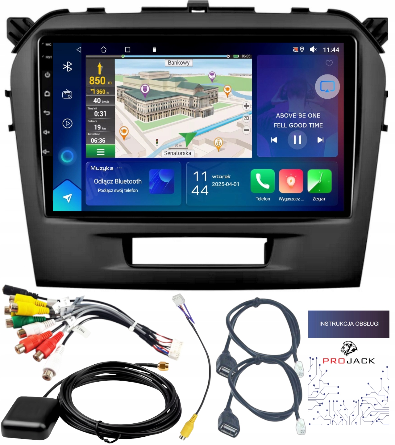 Autorádio Carplay Suzuki Vitara 2015-2024 Wifi Android 2GB 64GB