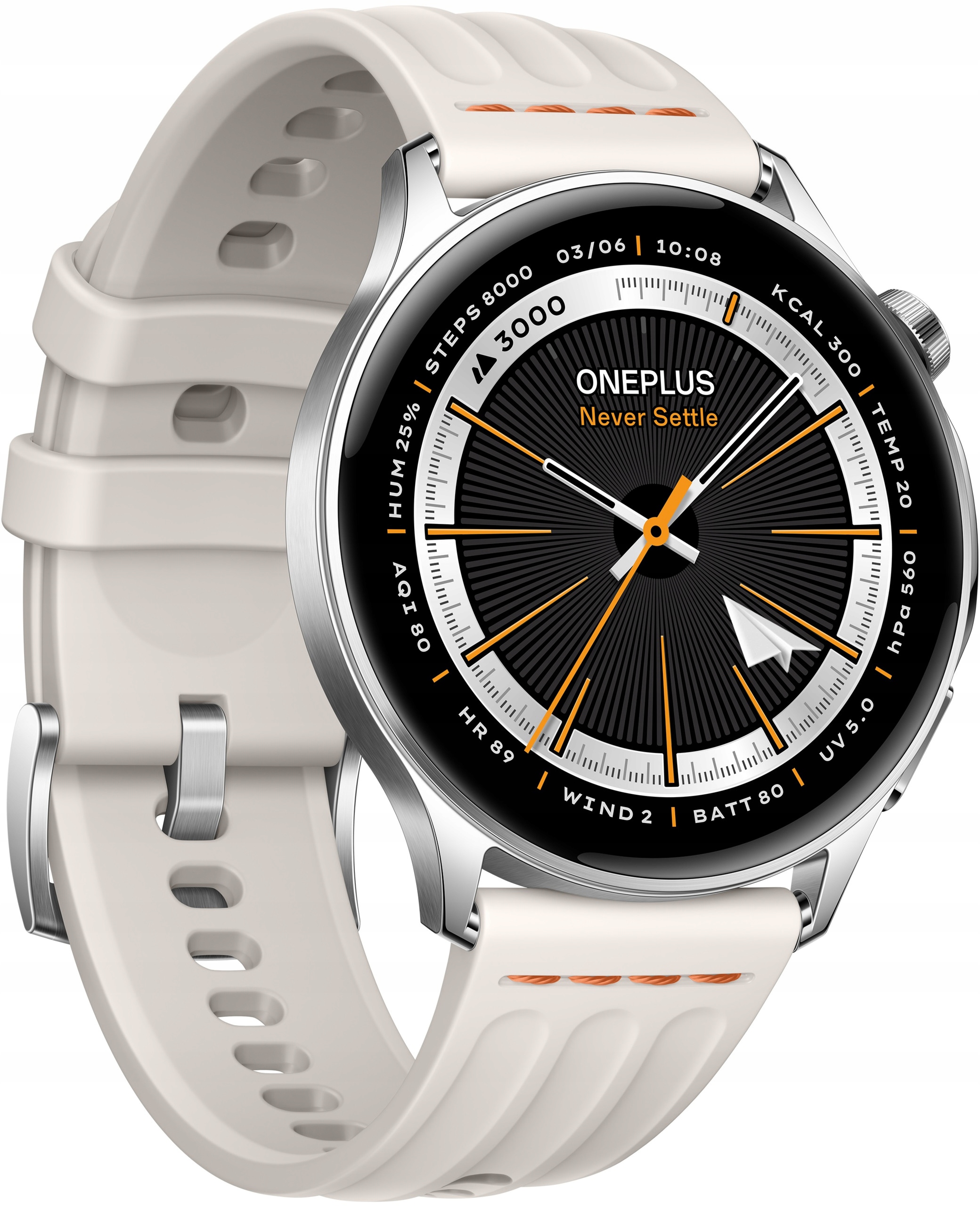 Smartwatch Oneplus Watch Lite 46mm Srebrny