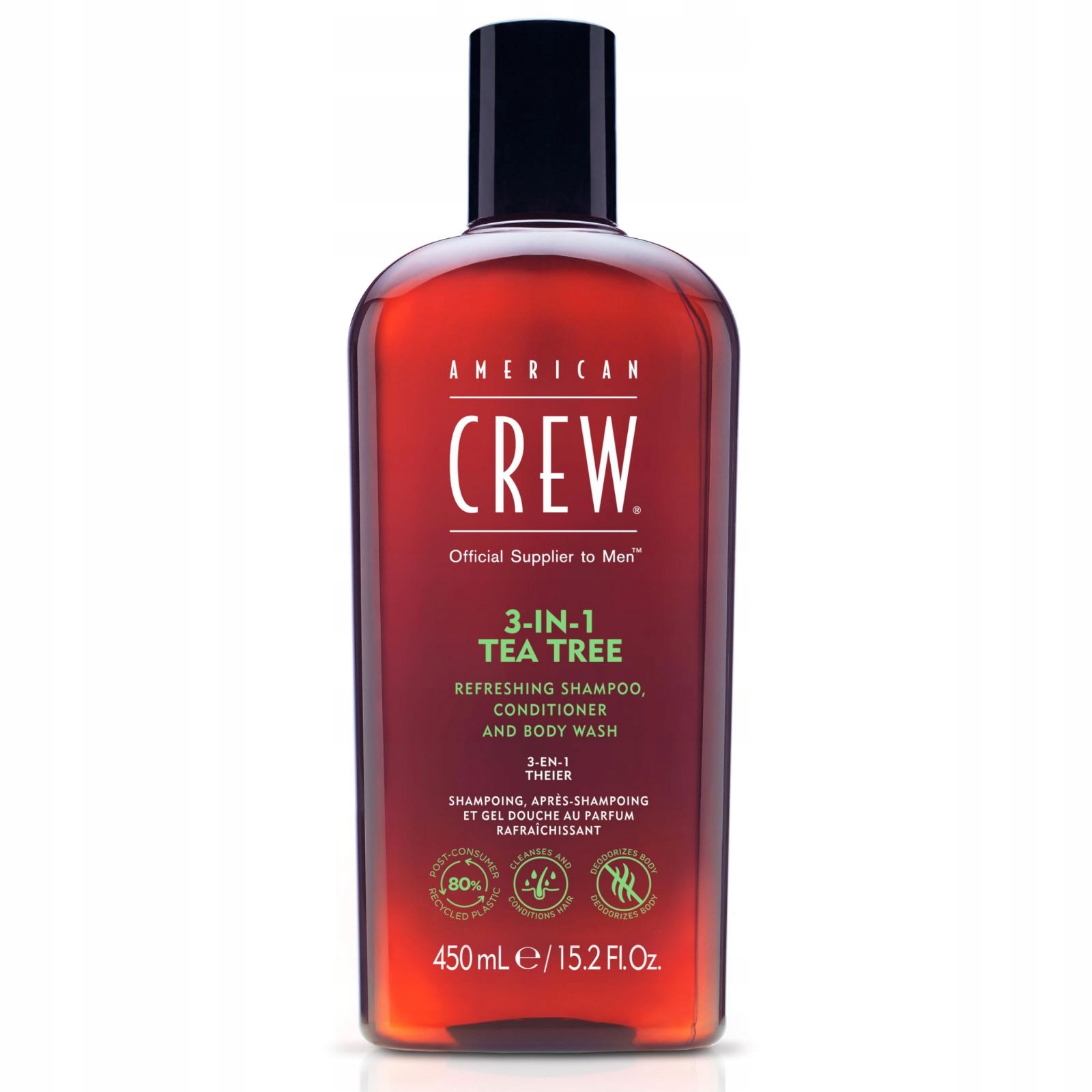 Šampon S Tea Tree 3V1 Šampon, Kondicionér+sprchový Gel Objem: 450 ML