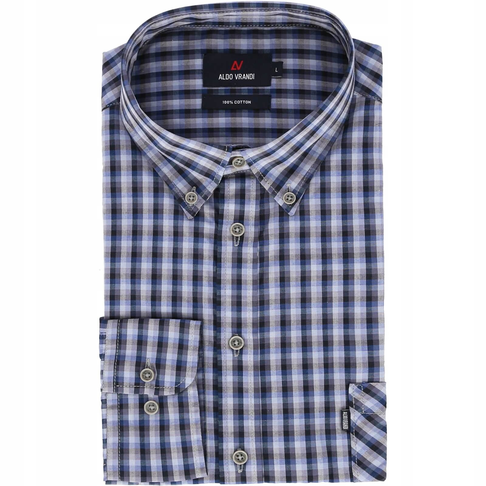 

koszula męska regular AldoVrandi 5XL/51_klatka_148