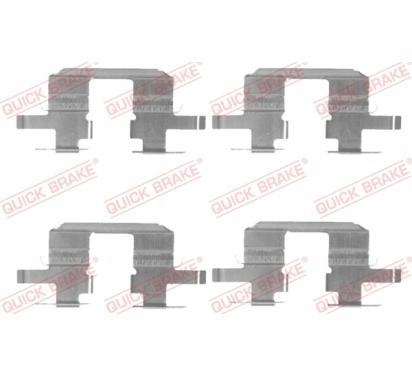 QUICK BRAKE ZESTAW MONTAZOWY KLOCKOW SUBARU
