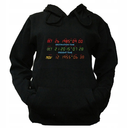 

XXL Bluza Kaptur Damska Back To The Future Marty