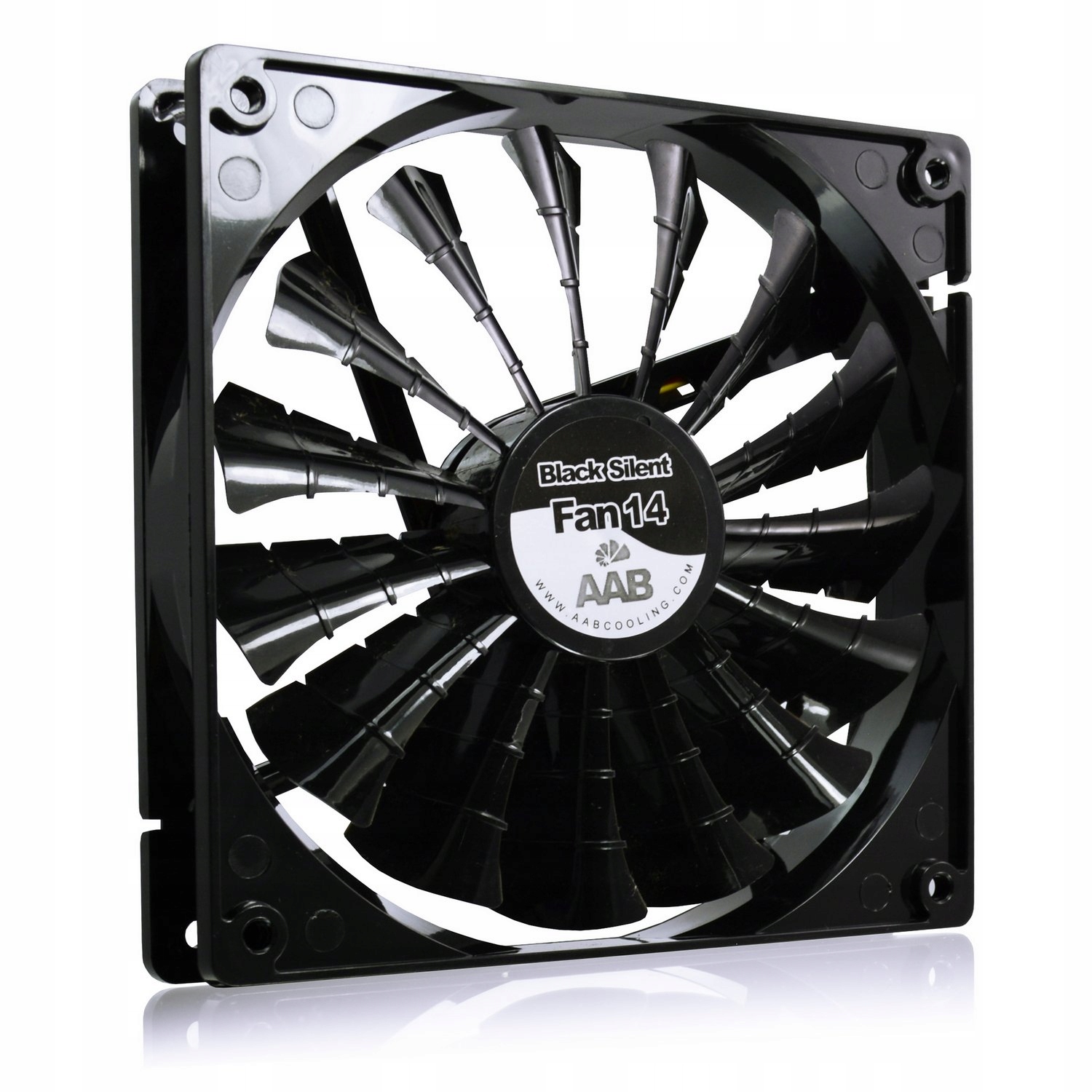 

Aab Black Silent Fan 14 -(15)łopatek 65%mocniejszy