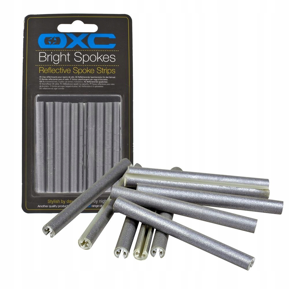 Tulejki, odblaski na szprychy OXC, Box, 10 sztuk