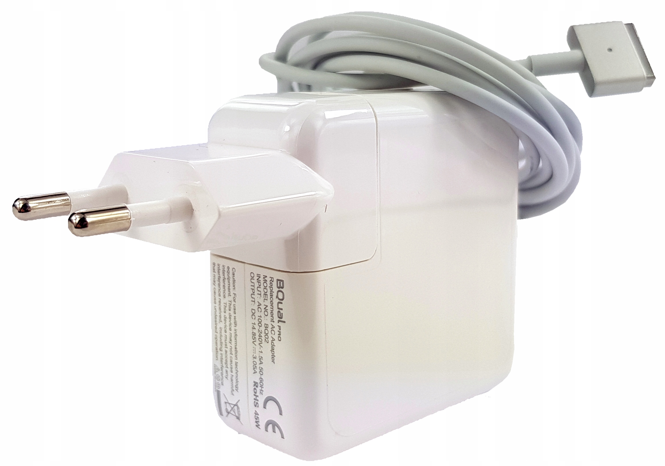 Ładowarka do APPLE 45W 14,85V 3,05A MgSafe2 T-type Kod producenta BQ02