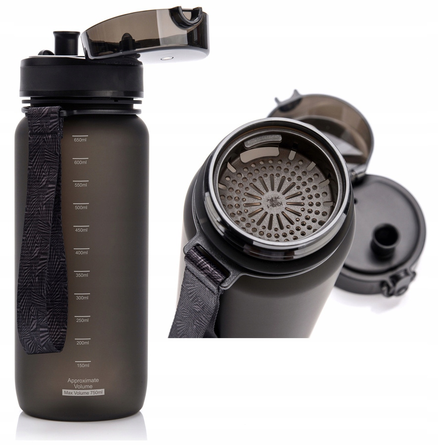Bidon Rowerowy Butelka Na Wodę 650 ml + Ustnik Pojemność 650 ml