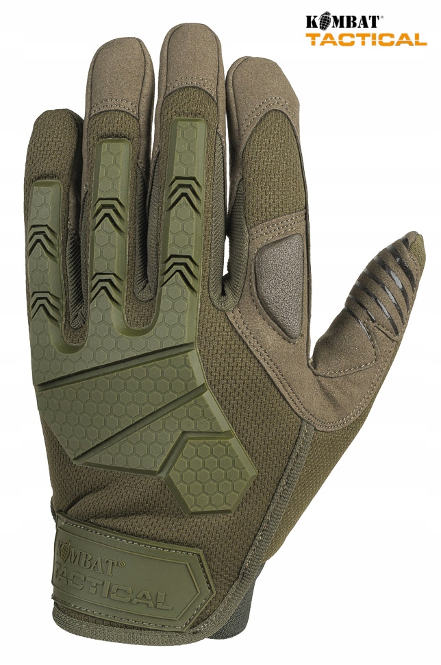 kombat uk RĘKAWICE Taktyczne ALPHA Olive - L Model ALPHA TACTICAL GLOVES