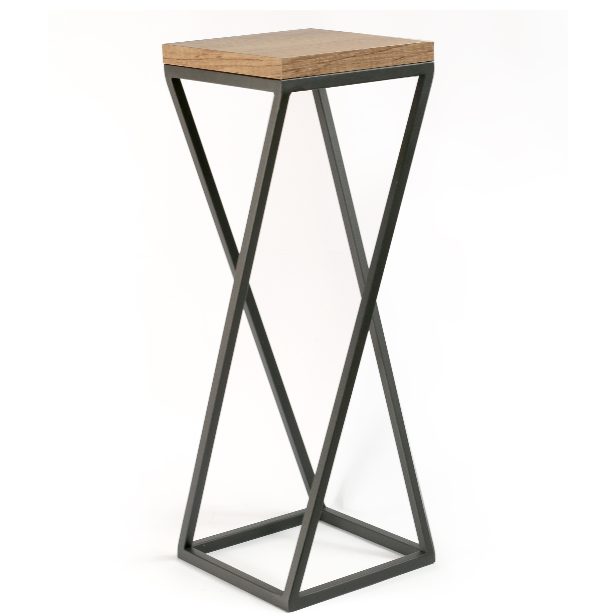 KWIETNIK METALOWY LOFTOWY STOJAK NA KWIATY 60 CM