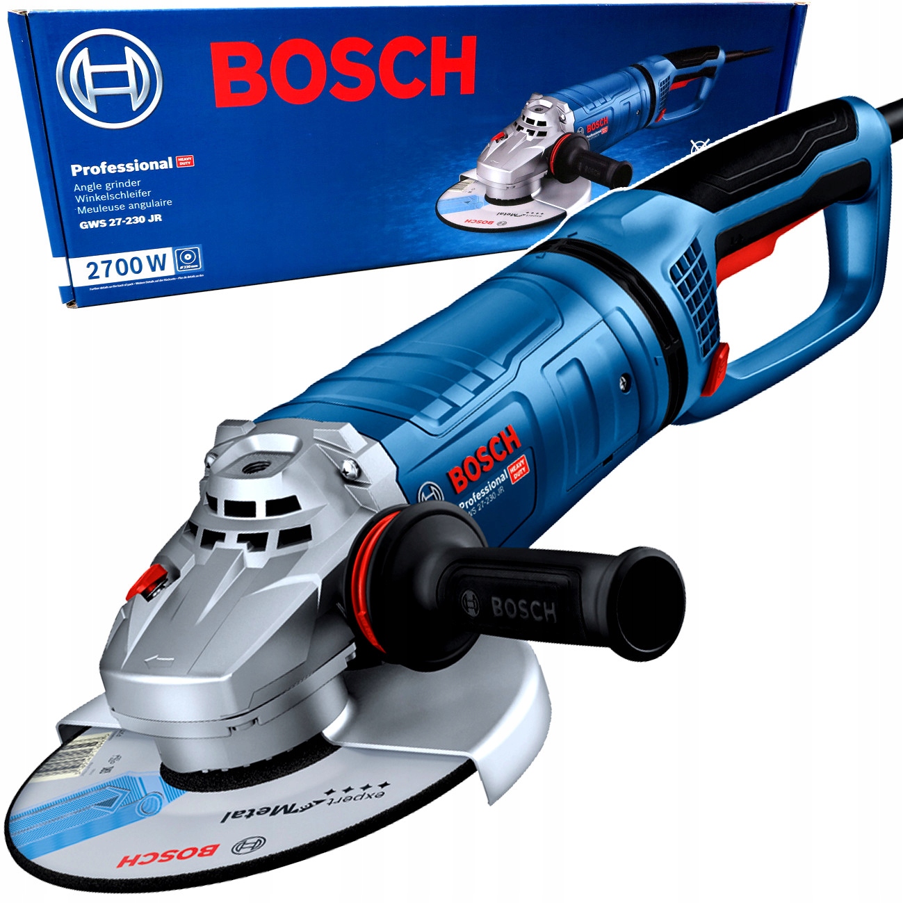 Szlifierka kątowa Bosch Gws 27-230 Jr 06018c7320 2700W 230 Obrotowa rączka