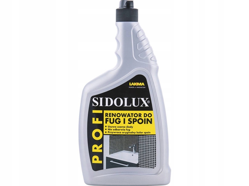 

Aktywna piana do fug i spoin Sidolux Profi 750 ml