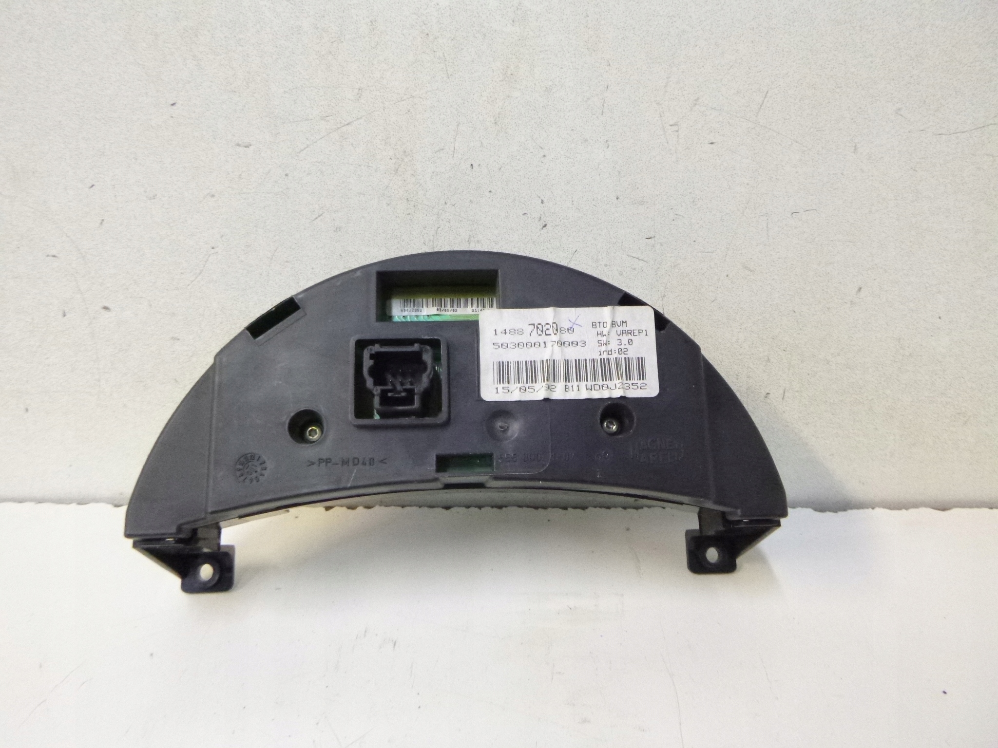 dials display Lancia Phedra 2.0 03r.