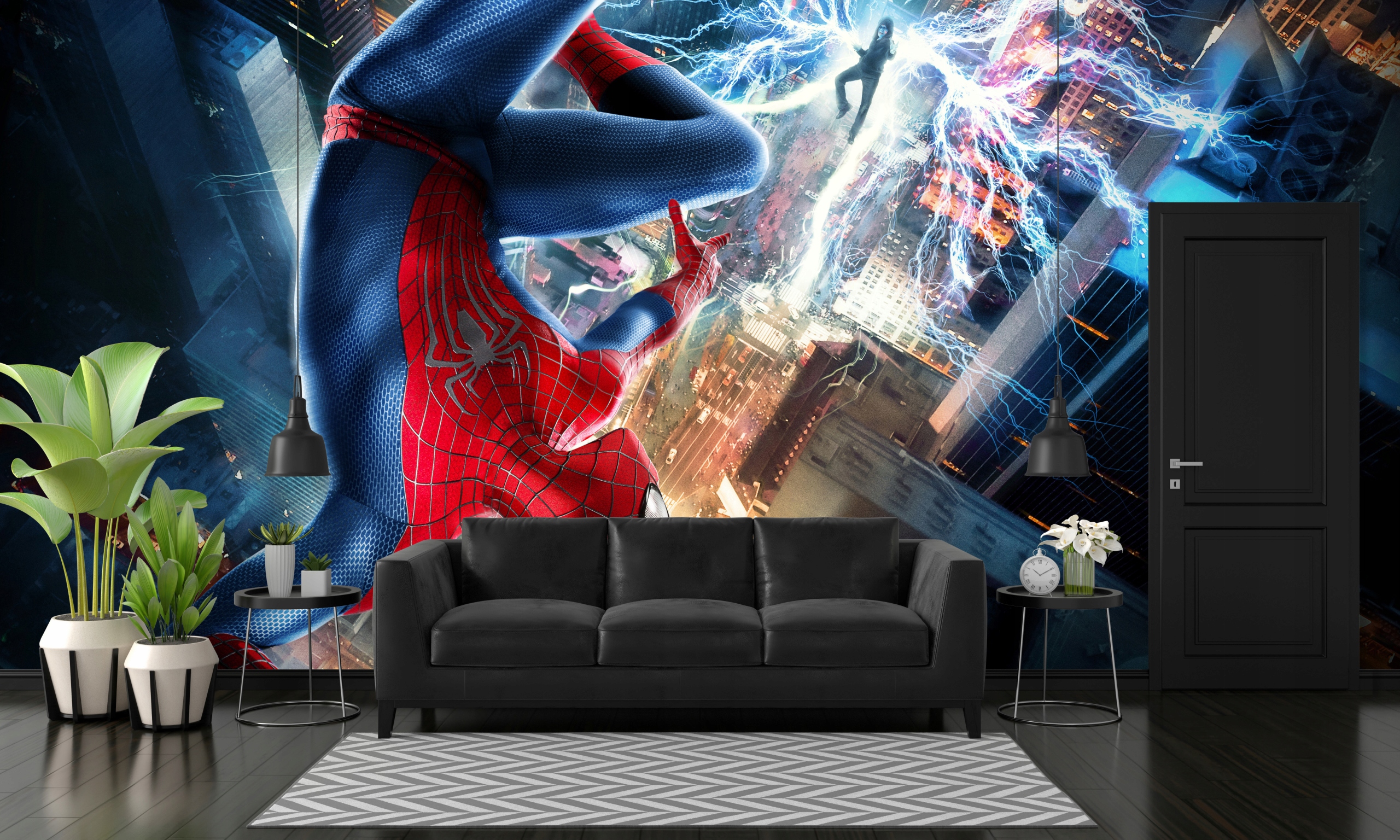Fototapeta Winylowa HD 250x175 Marvel Spiderman Szerokość produktu 250 cm