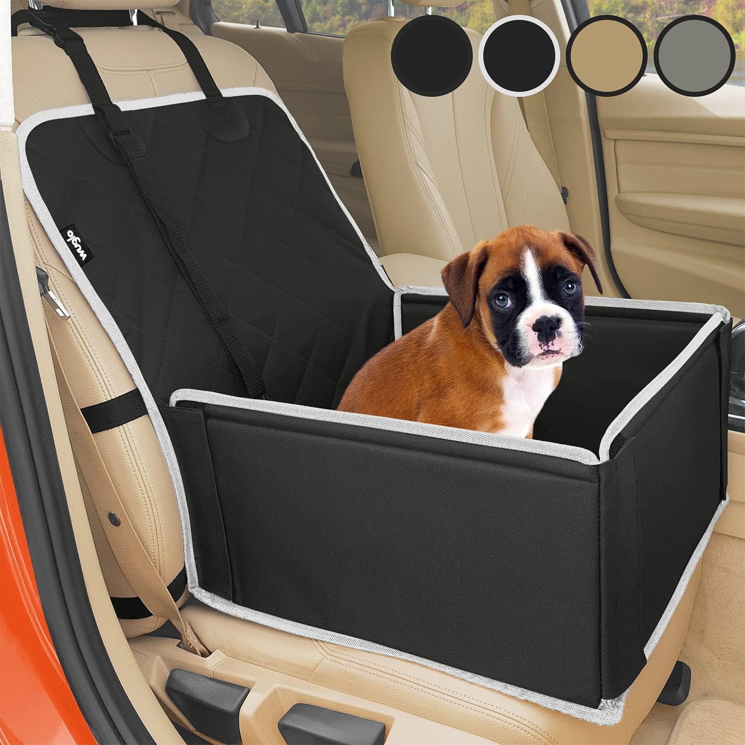 Levně Stabilní autosedačka pro psa, zesílená, voděodolná Přepravka