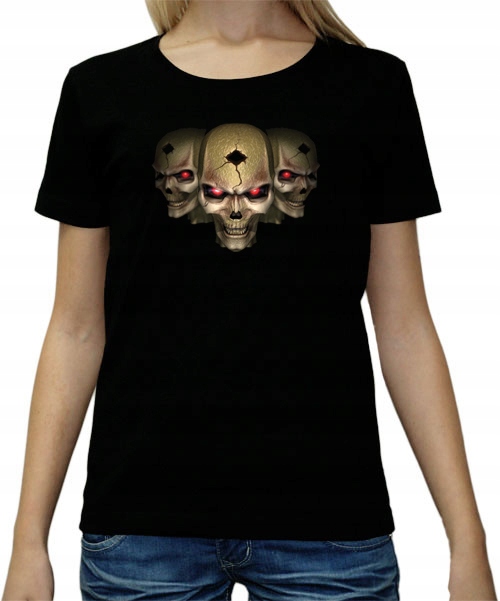 

Koszulka Dm. Czaszki Czacha Skull Koszulki Emo