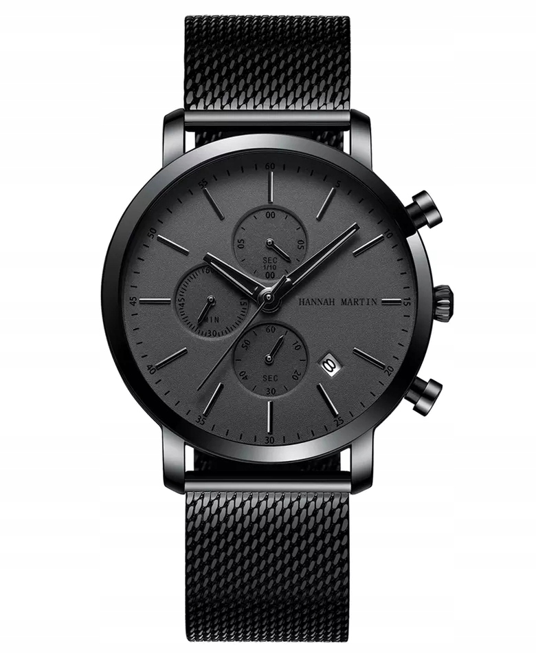 Pánské hodinky luxusní obchodní klasika náramek