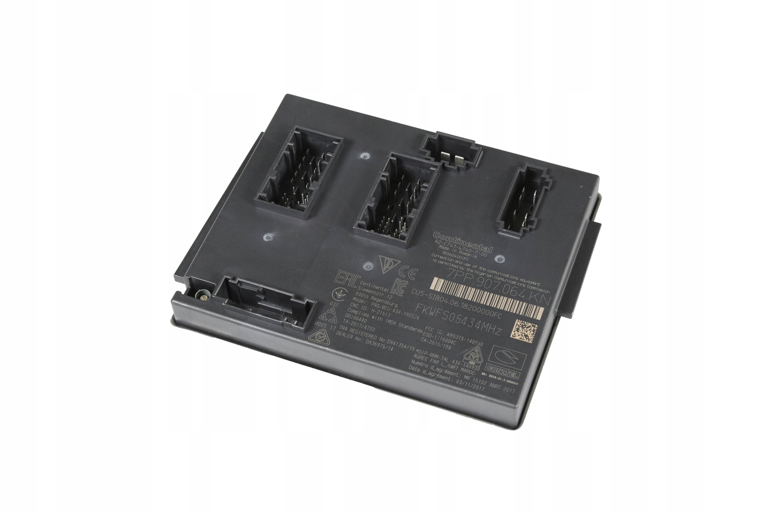 Porsche 718 Boxster 982 modul BCM immobilizer 434