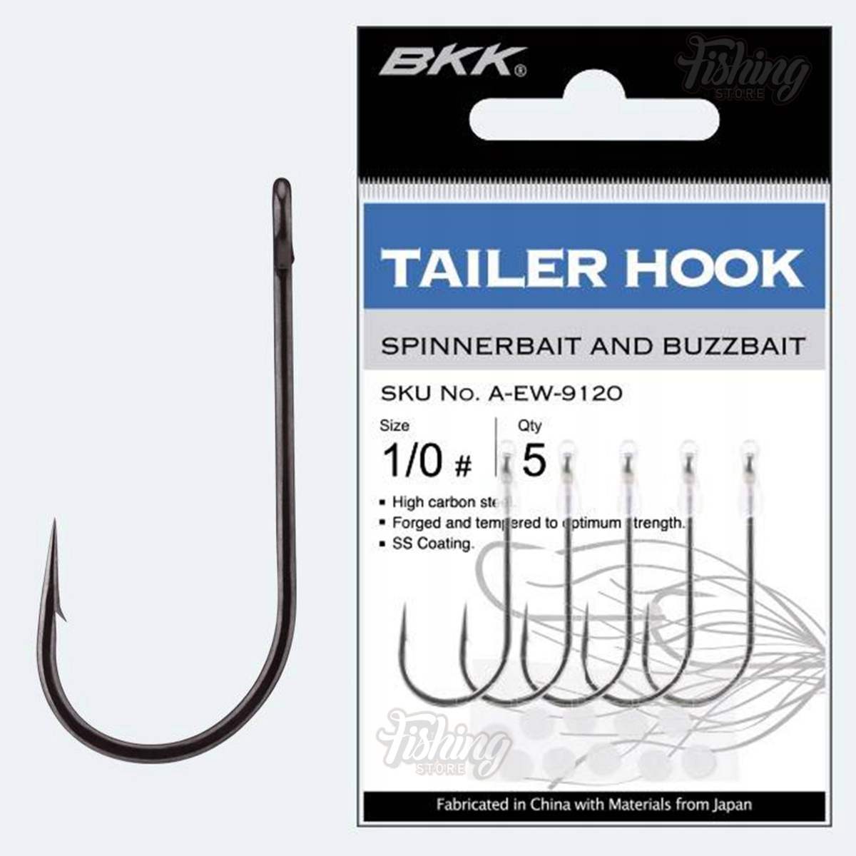 Haczyki Bkk Trailer Hook rozmiar 3/0, op. 5szt