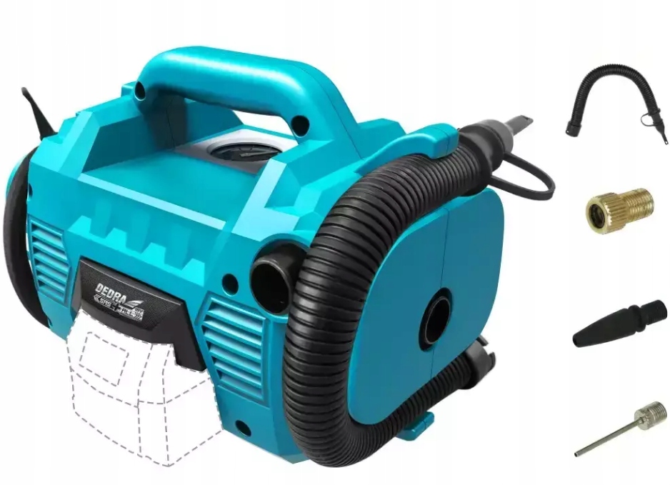 

Kompresor Powietrza 18V 10 Bar Sas+all 7073 Dedra