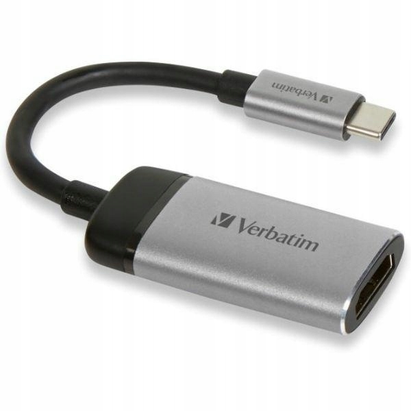 Verbatim Adaptér Usb-c Hdmi 4K hliník/hliník 49143